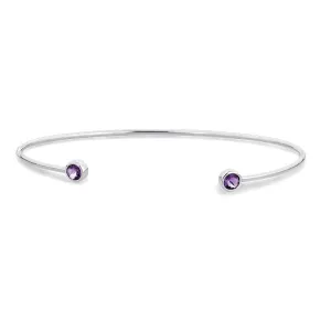 0.43CT, Amethyst Bracelet (BC163BAM)