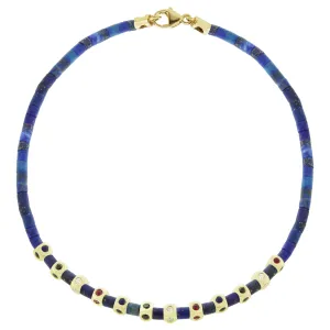 12 Mini Tetra Lapis Bracelet with Clasp