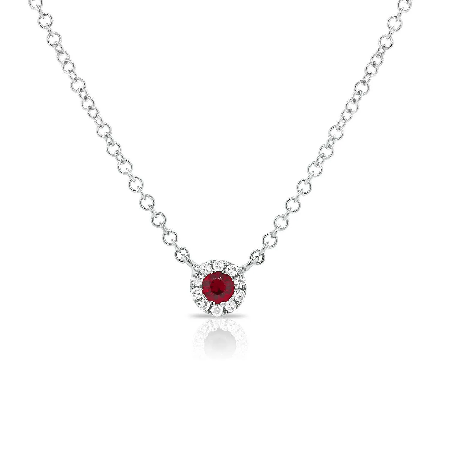 14k Gold Diamond & Gemstone Necklace