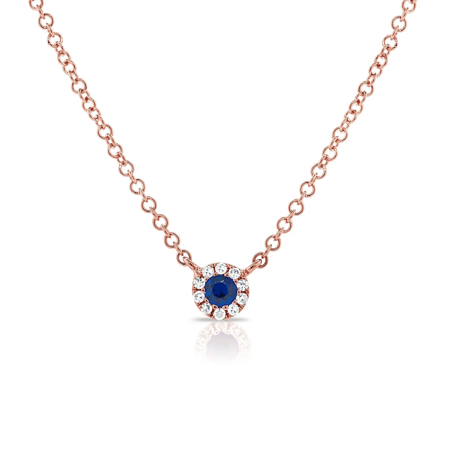 14k Gold Diamond & Gemstone Necklace