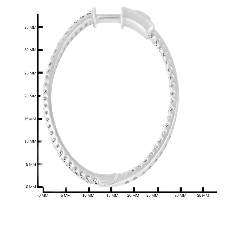 14KW LARGE OVAL DIAMOND HOOP 30M/40M (118HP401314W14DI1)