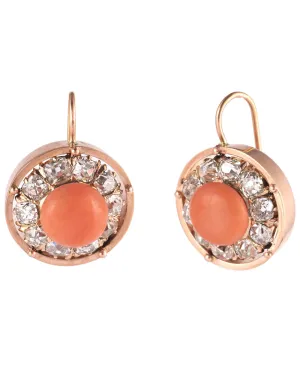 18k Rose Gold Fame & Fortune Earrings