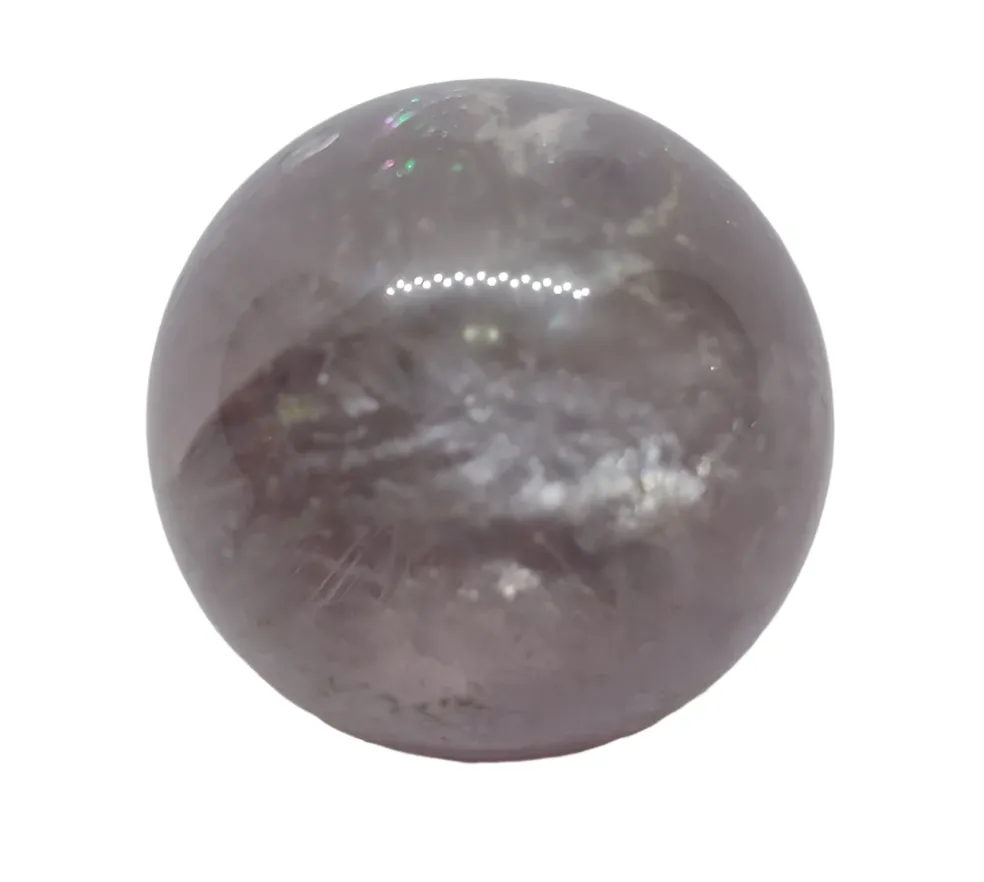 193G Smoky Amethyst Crystal Sphere