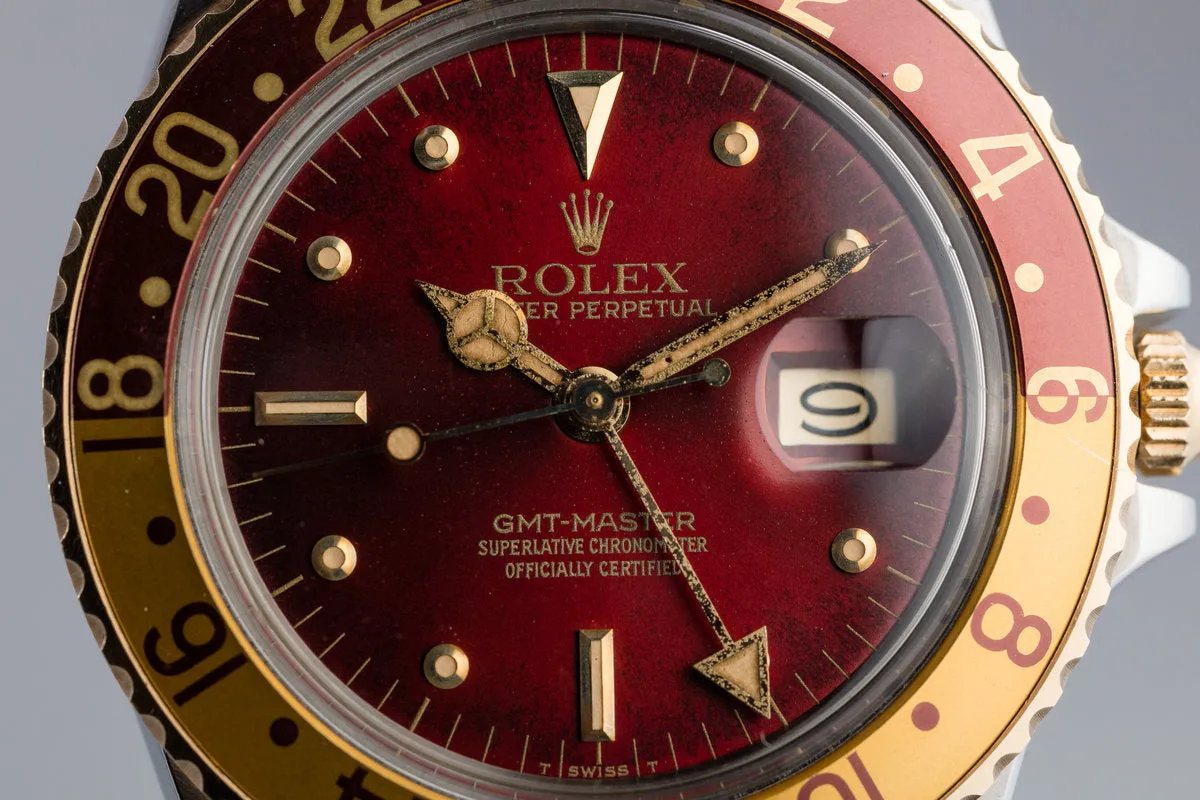 1980 Rolex Two-Tone GMT-Master 16753 with "Hawaiian Punch" Dial