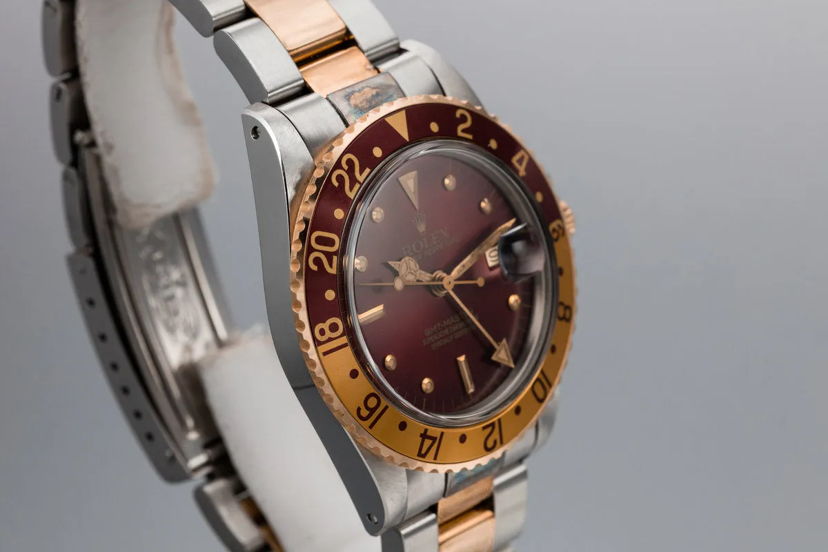 1980 Rolex Two-Tone GMT-Master 16753 with "Hawaiian Punch" Dial