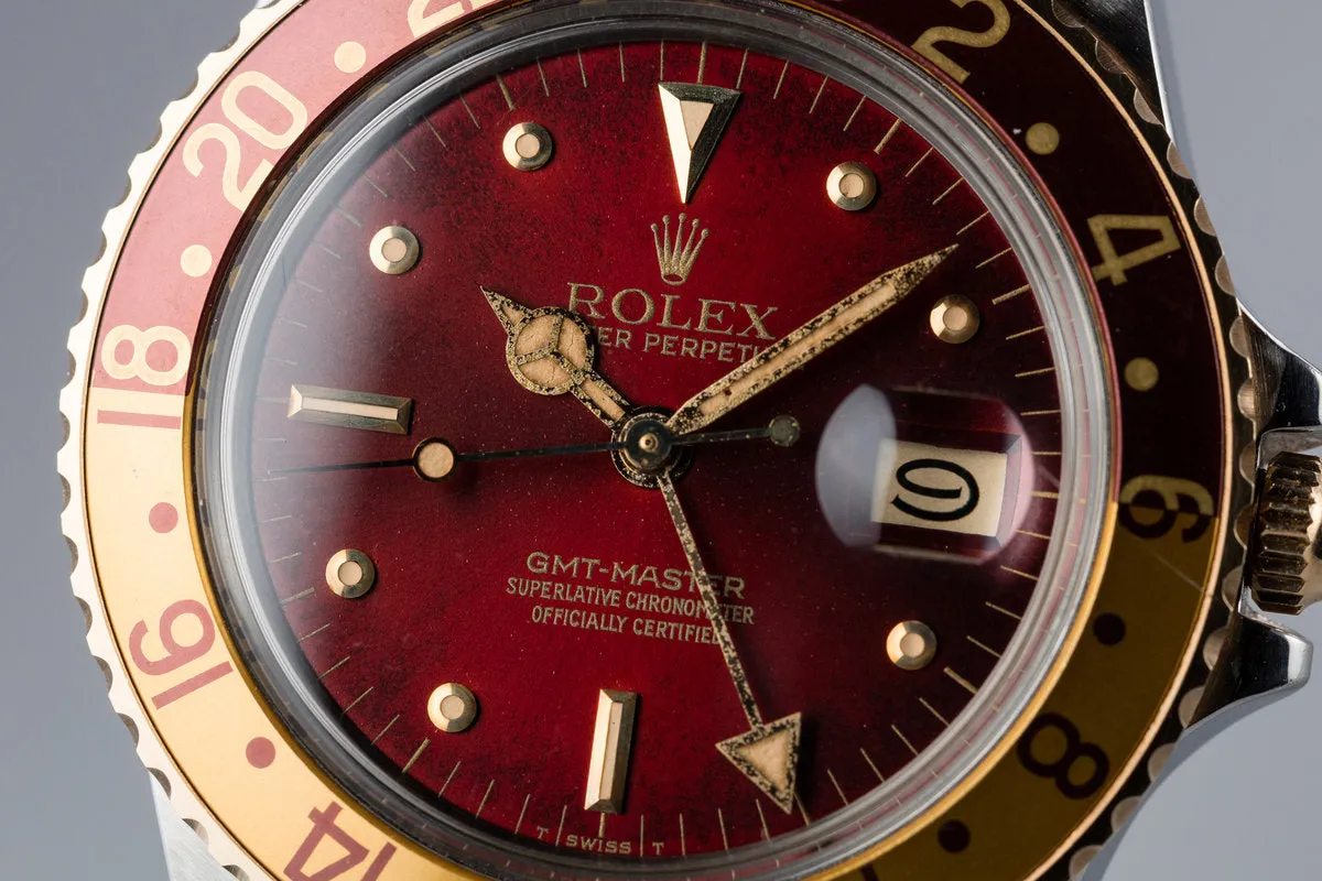 1980 Rolex Two-Tone GMT-Master 16753 with "Hawaiian Punch" Dial