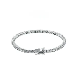 3mm Clear CZ Tennis Bracelet