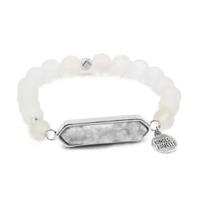 Adelaide Collection - Silver Perla Quartz Bracelet (Ambassador)