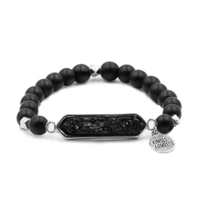 Adelaide Collection - Silver Raven Quartz Bracelet (Ambassador)