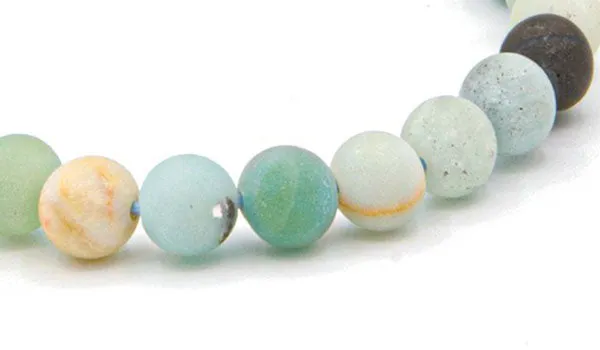 Amazonite Natural Gemstone Gloss Bracelet