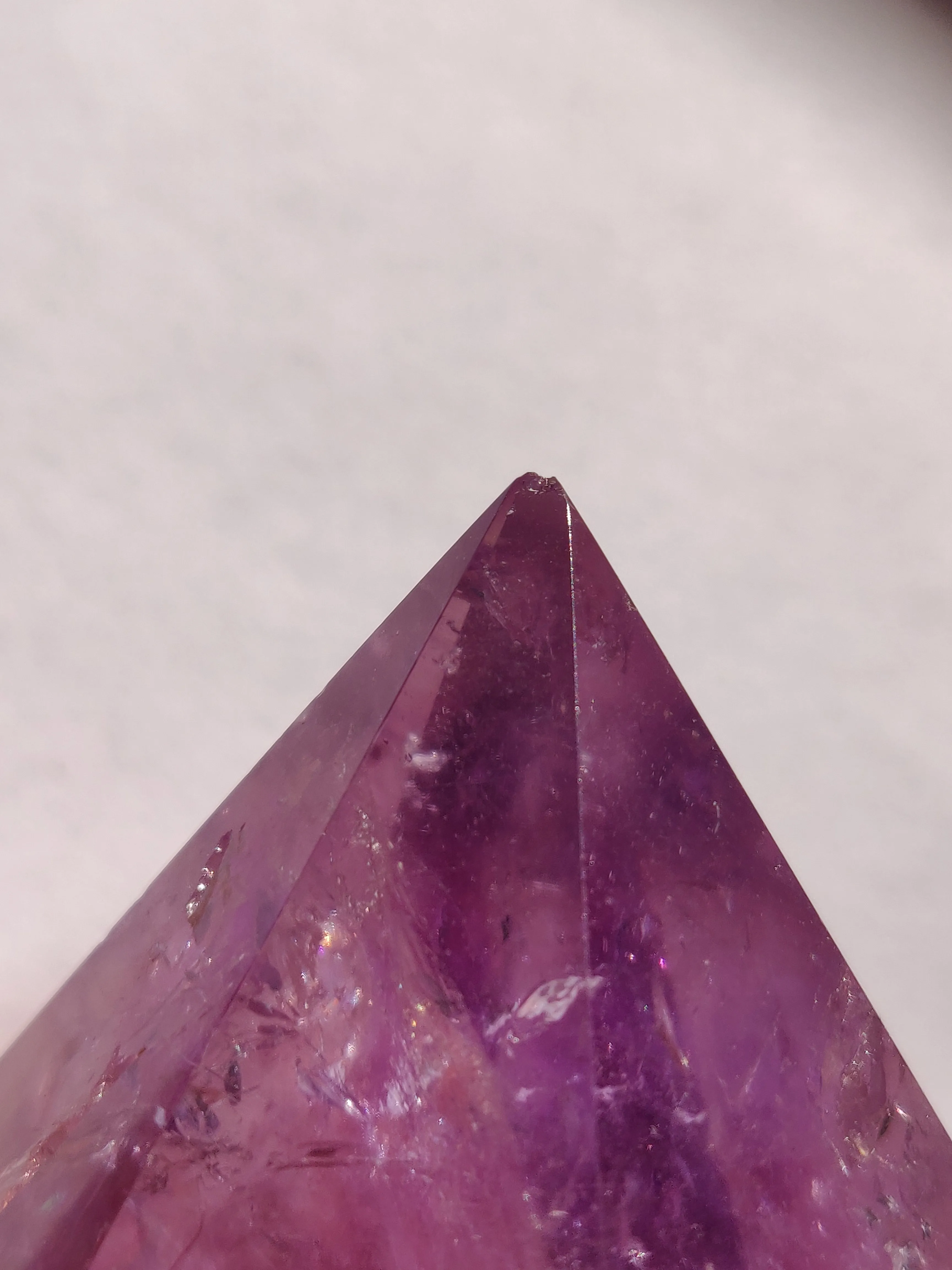 Amethyst Point, Polished Point with Rough Base (#5)