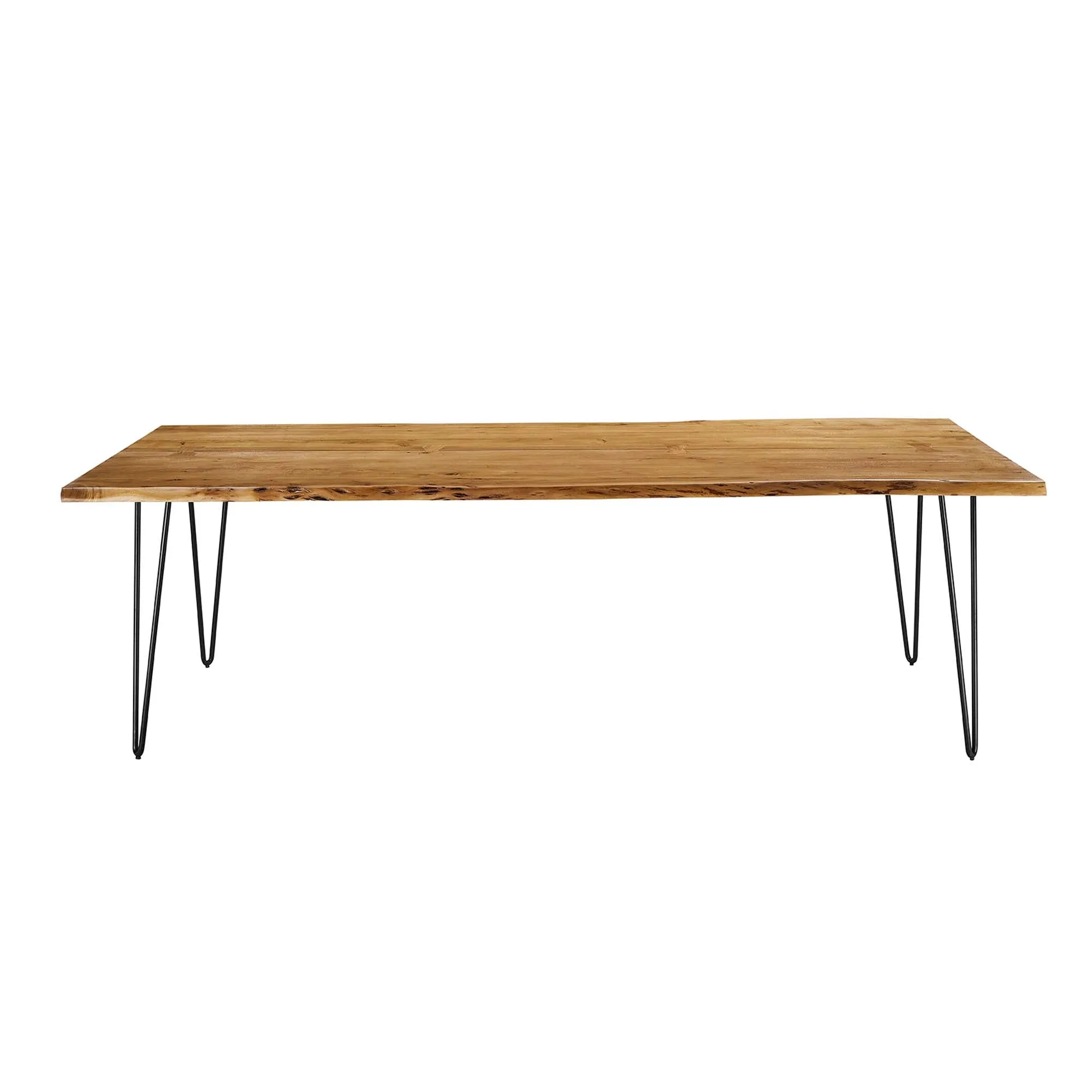 Ardor 96" Live Edge Acacia Wood Acacia Wood Dining Table