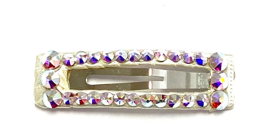 Bari Lynn Swarovski Crystal Snap Clip