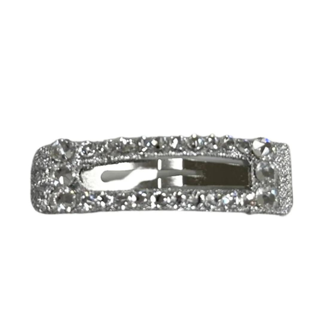 Bari Lynn Swarovski Crystal Snap Clip