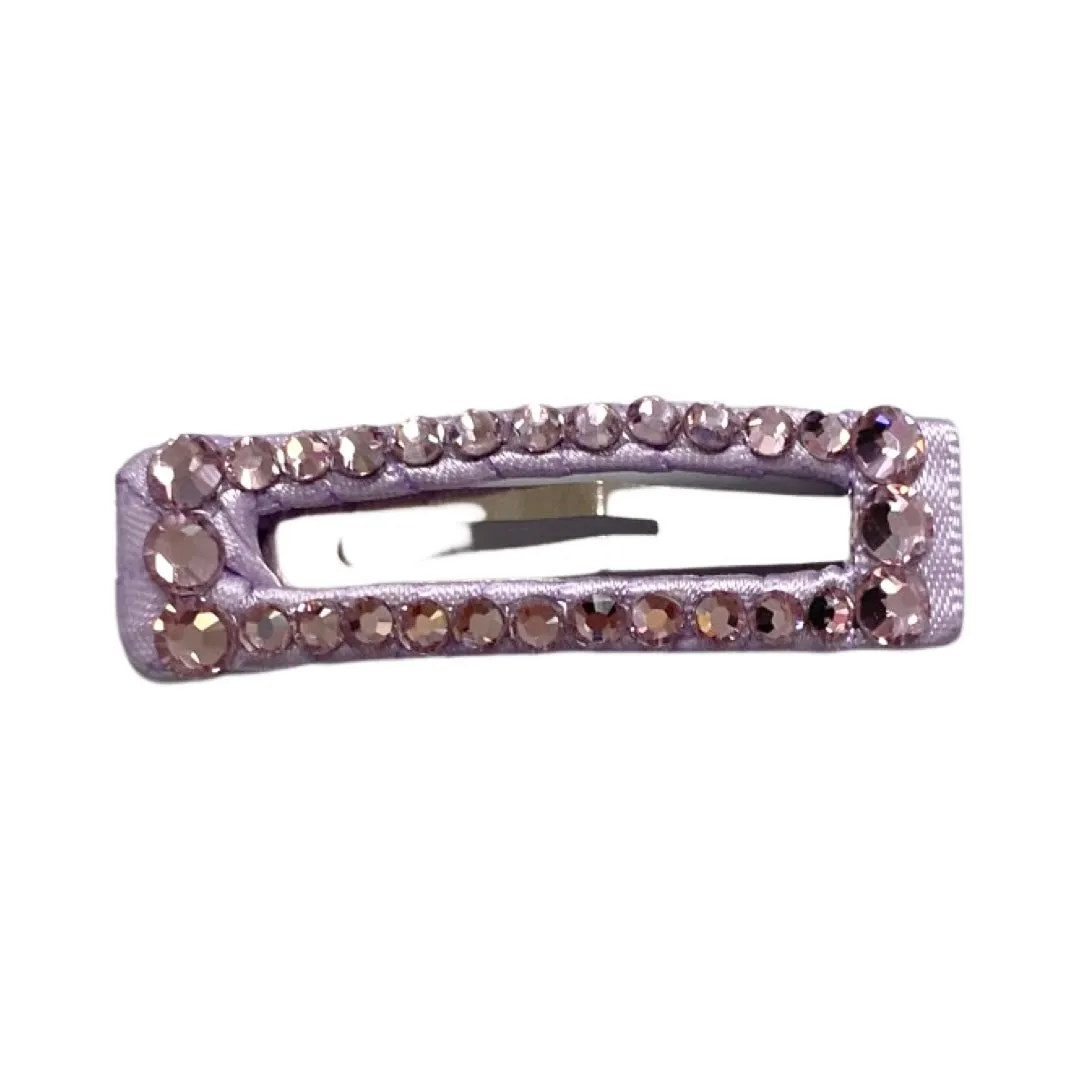 Bari Lynn Swarovski Crystal Snap Clip