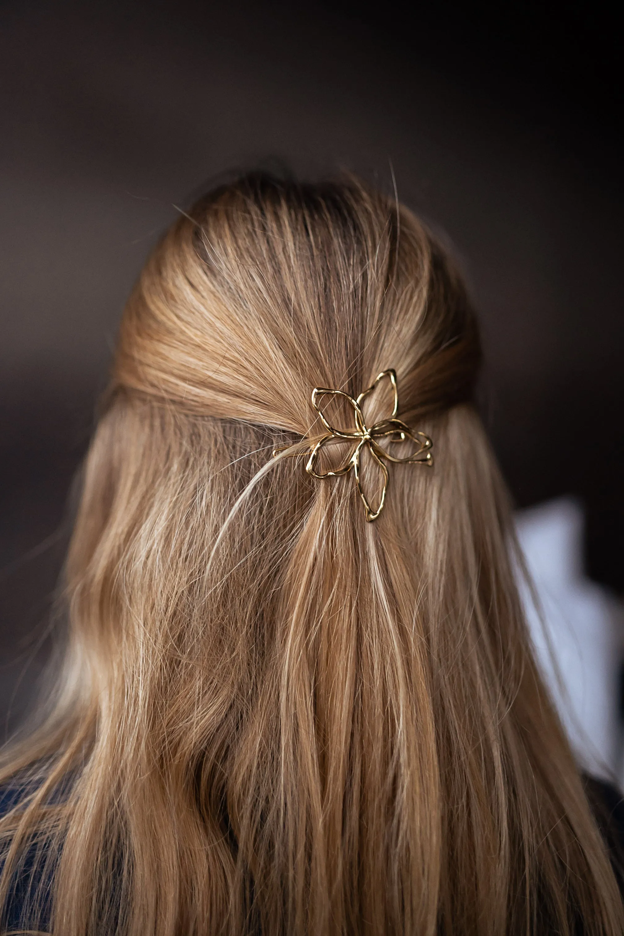 Barrette Irina - doré