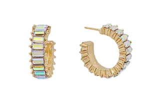 Berlin Hoop Earrings Opal