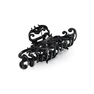 Black Carved Hairpin