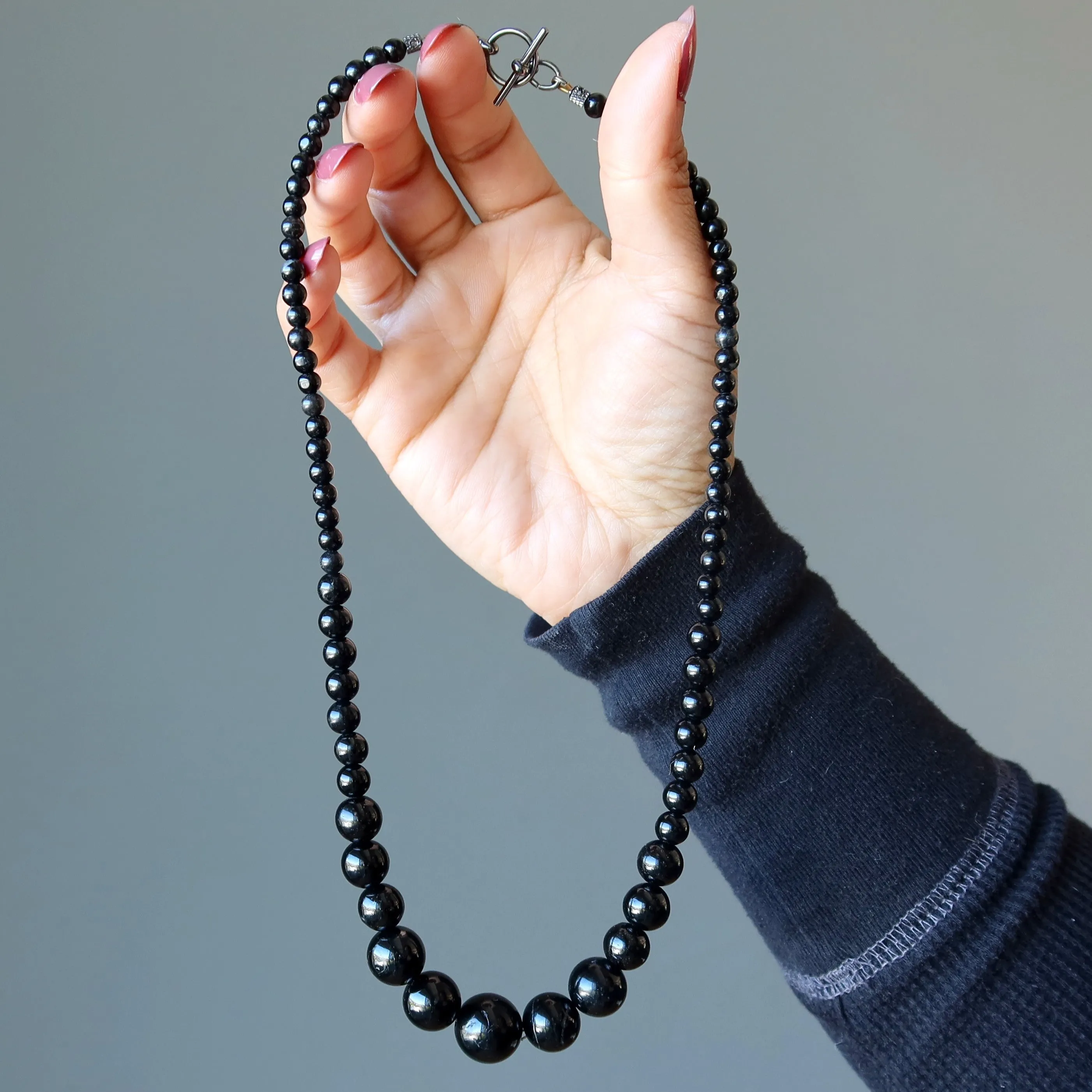 Black Tourmaline Necklace Full Protection