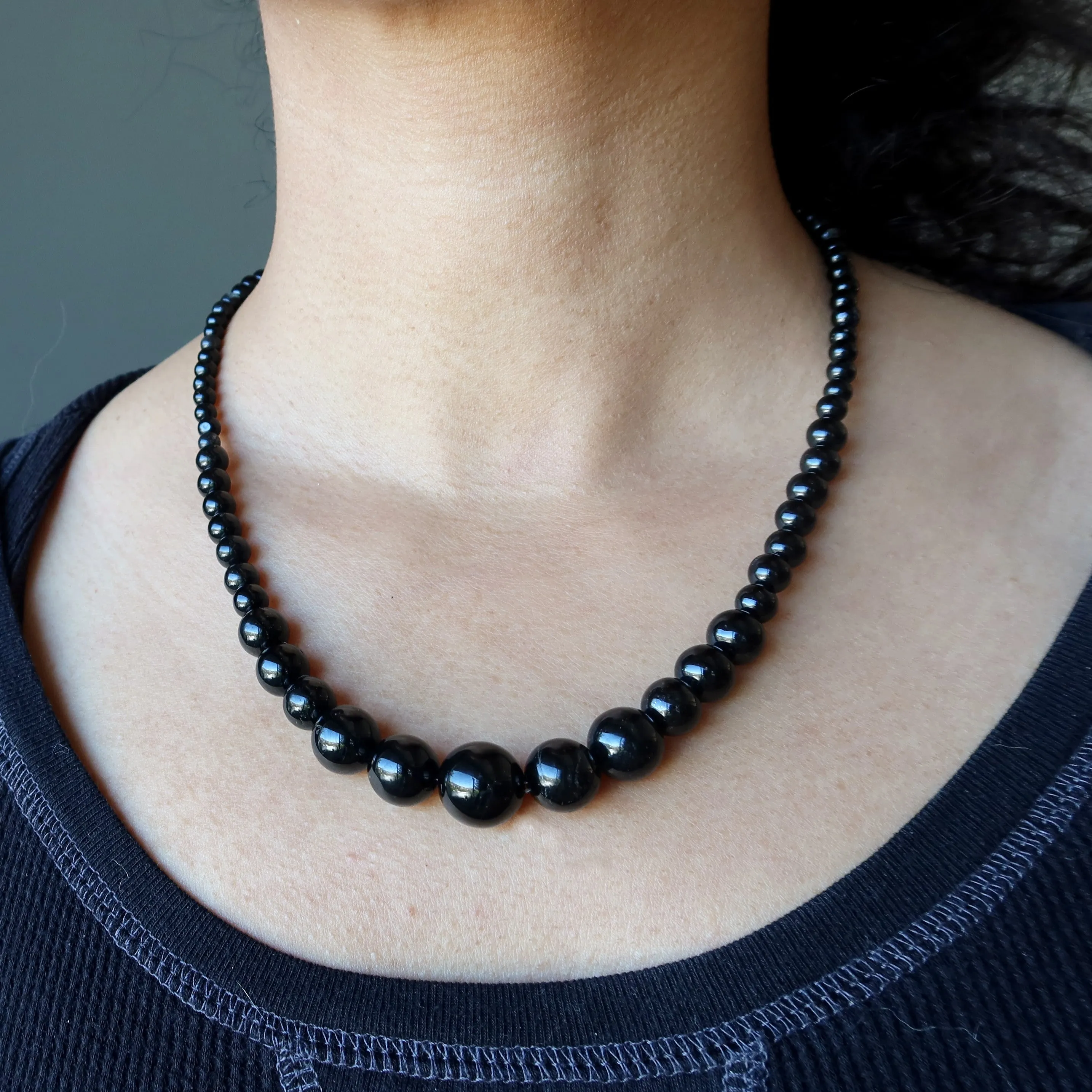 Black Tourmaline Necklace Full Protection