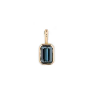 Blue Green Montana Sapphire Patia Charm