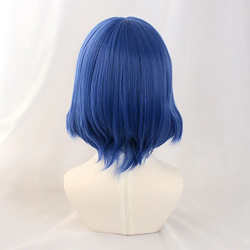 Bocchi the Rock!  Ryo Yamada Blue Cosplay Wig