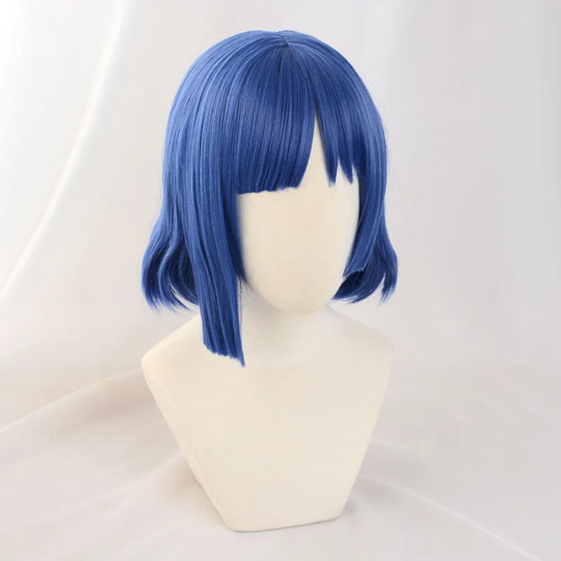 Bocchi the Rock!  Ryo Yamada Blue Cosplay Wig