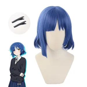 Bocchi the Rock!  Ryo Yamada Blue Cosplay Wig