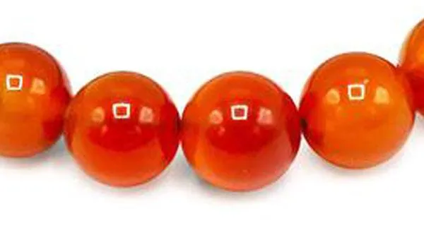 Carnelian Gloss Natural Gemstone Bracelet