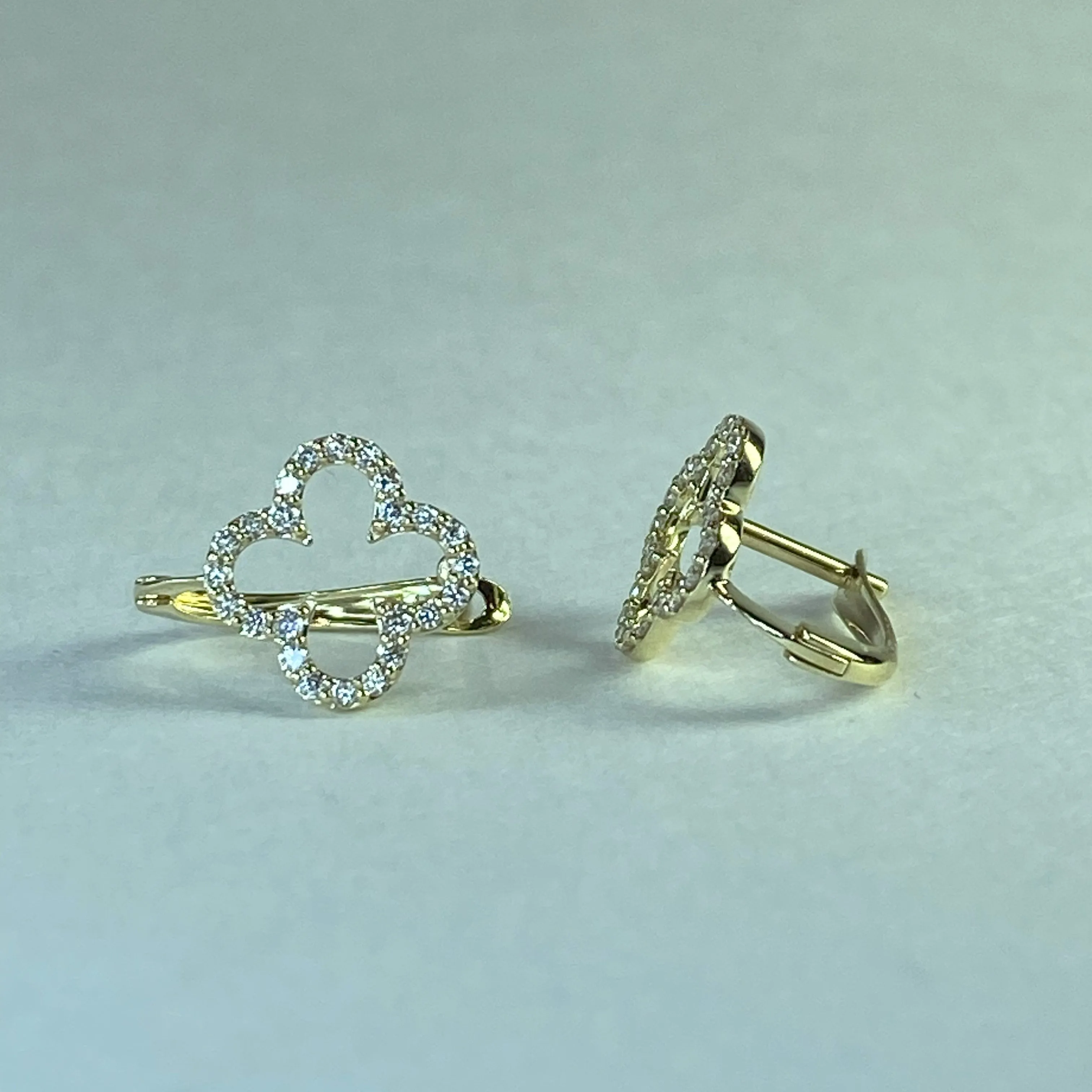 Clover Diamond Earrings