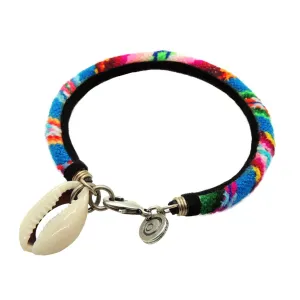 Cowrie Seashell Charm Lima Friendship Bracelet