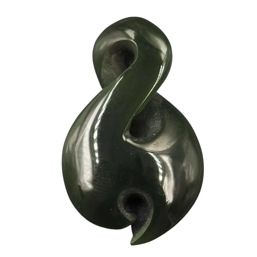 Dark Green Jade Pendant