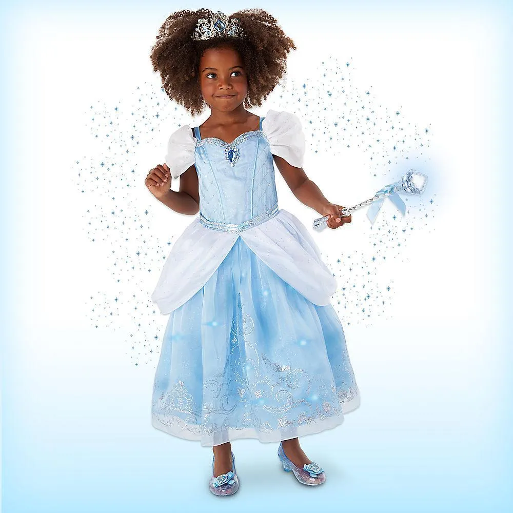 Disney Cinderella Interactive Deluxe Costume Set for Kids