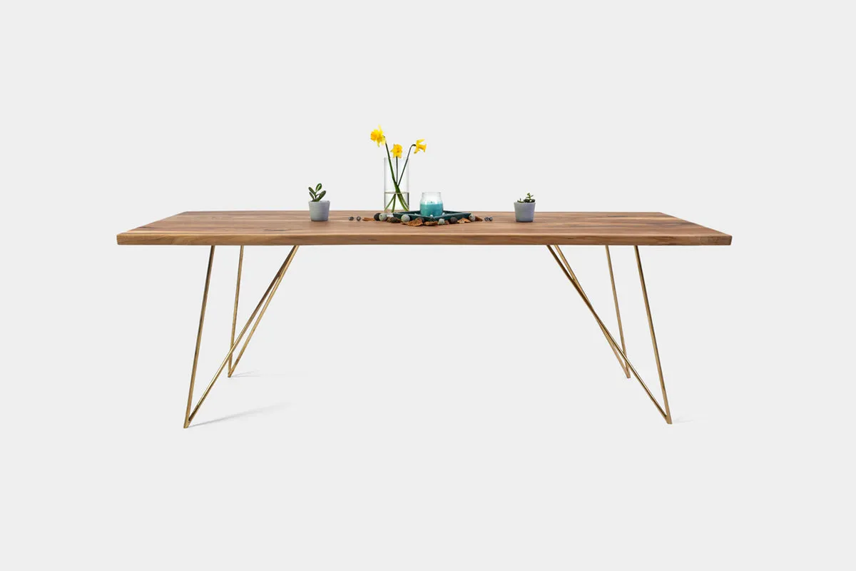 EMILIE S | Walnut Extendable Dining Table