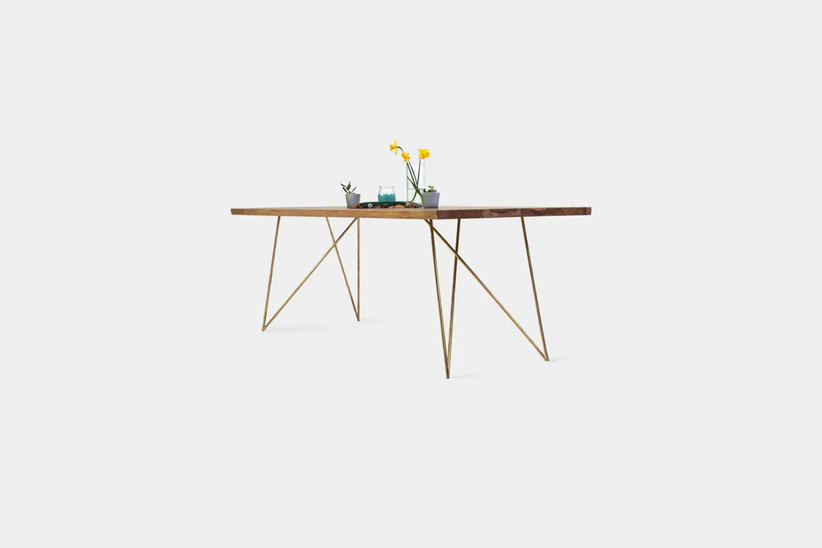 EMILIE S | Walnut Extendable Dining Table