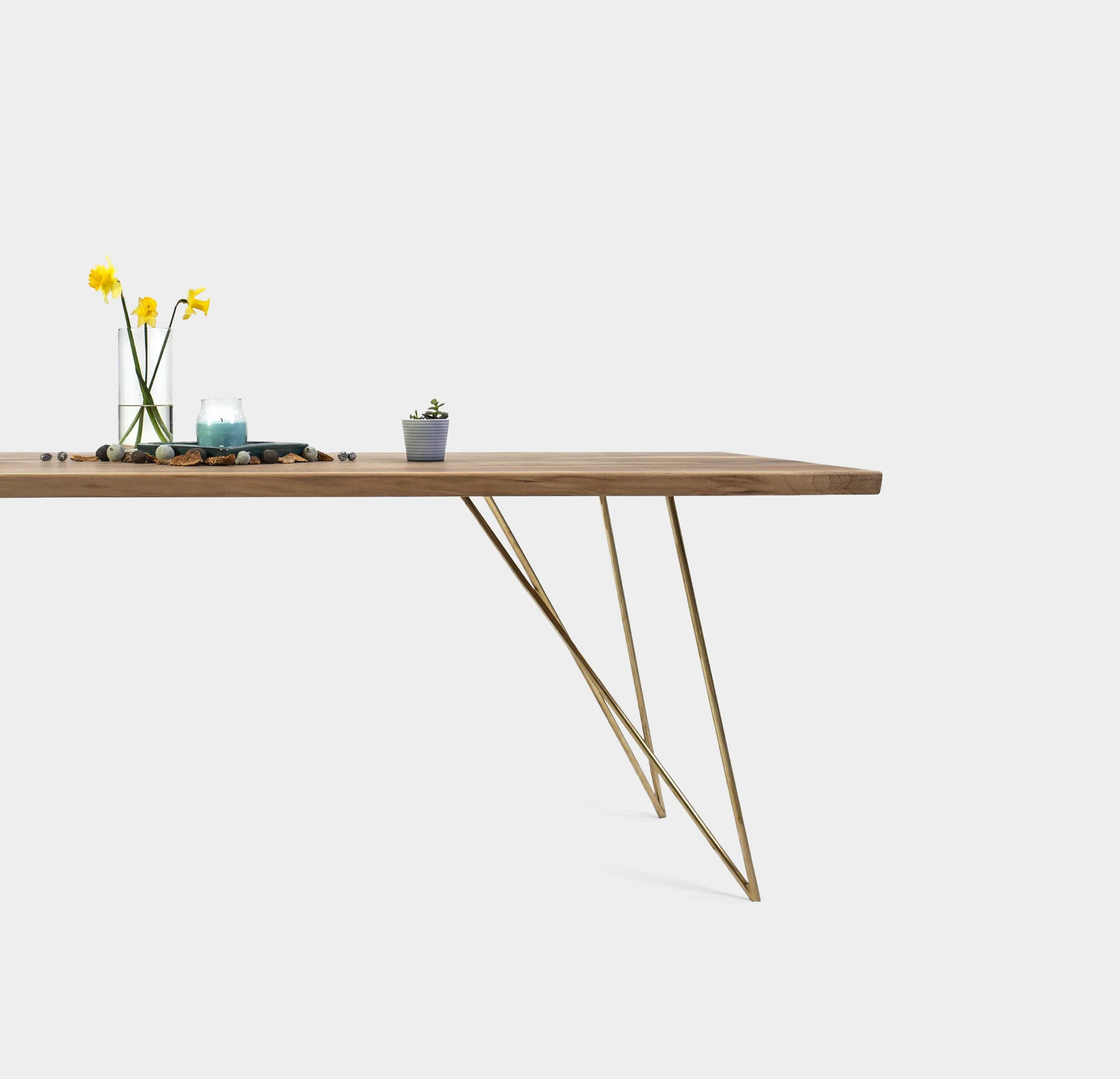 EMILIE S | Walnut Extendable Dining Table