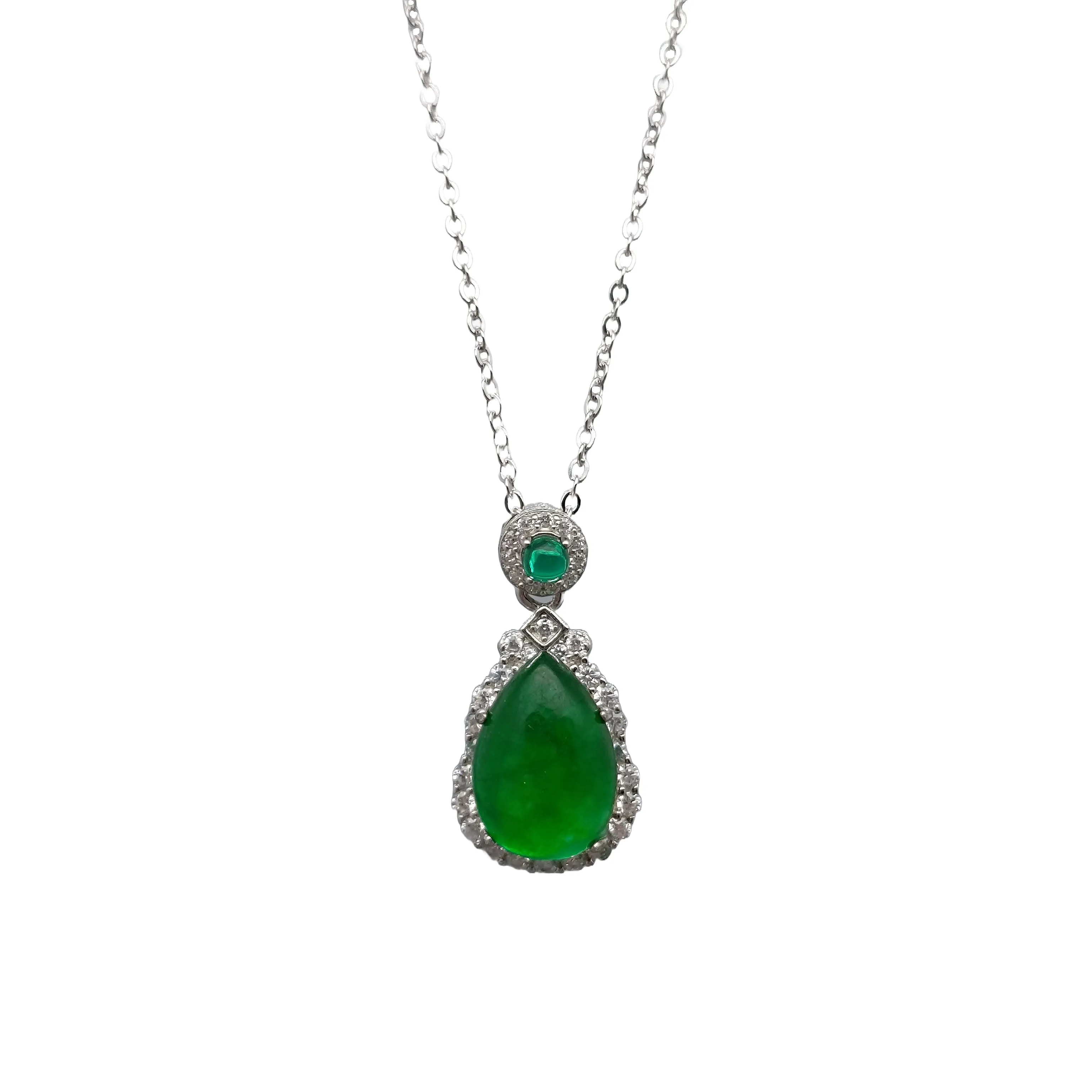 Enchantment Blooms Jade Necklace