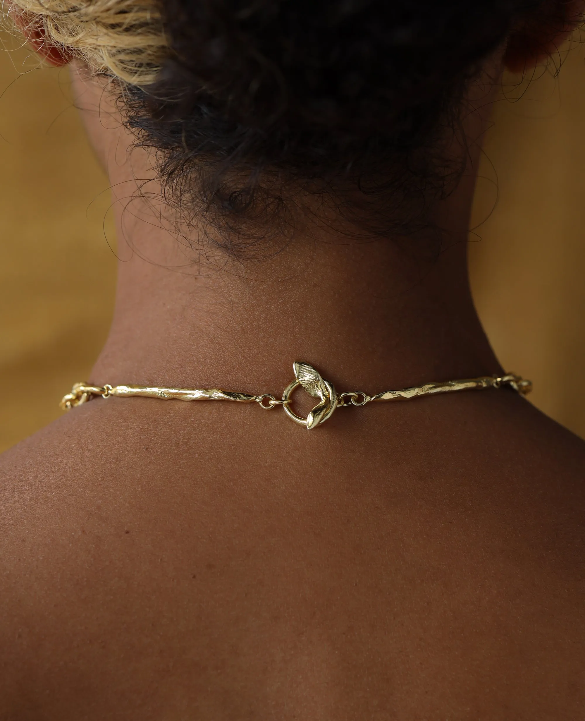 FLORALIS COLLAR // golden necklace