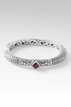 Generosity Prospers Bangle™ Ruby