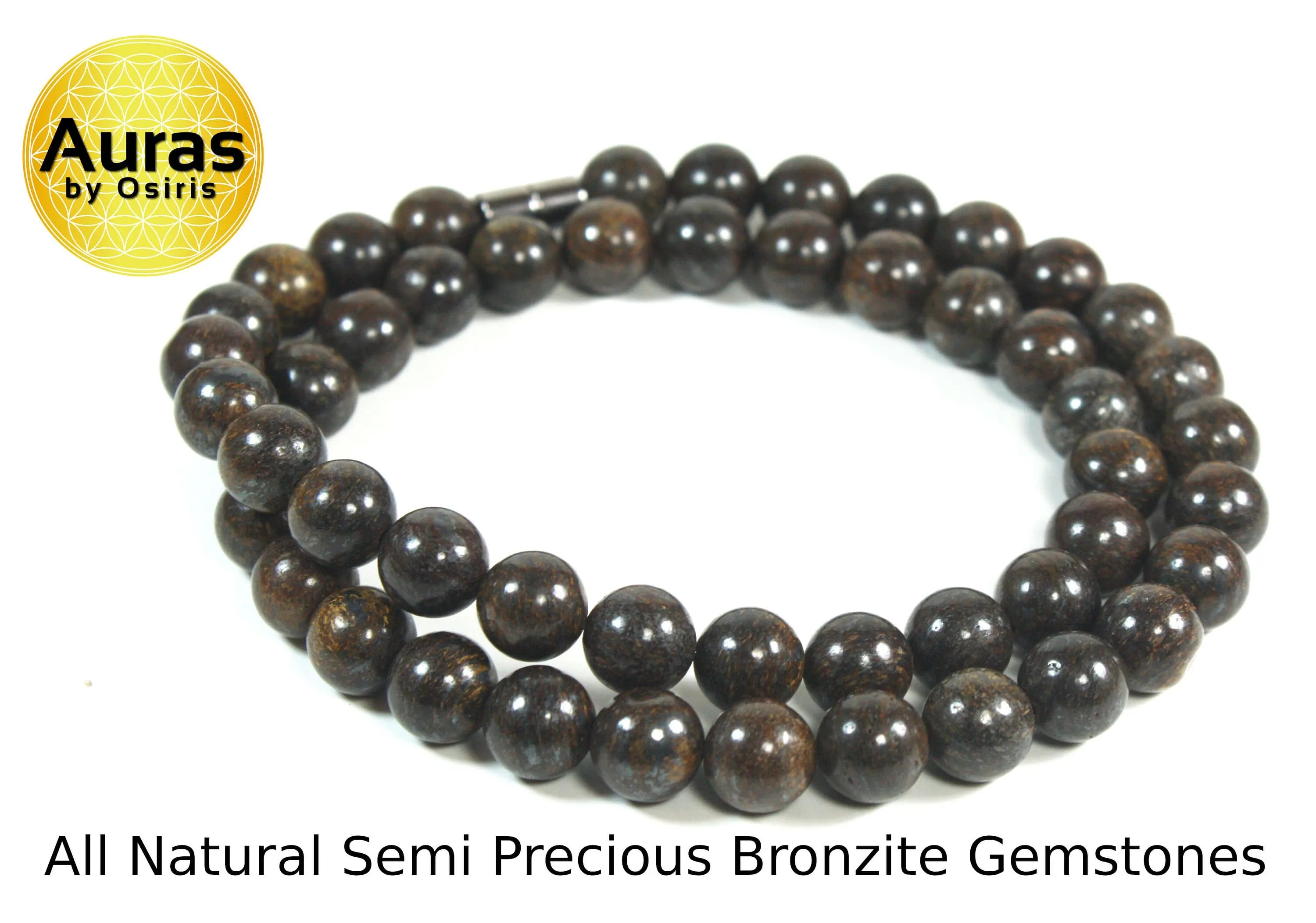 Genuine Bronzite Crystal Necklace