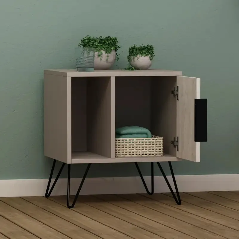 Glynn Modern Bedside Table Width Bedroom Furniture 50.2cm