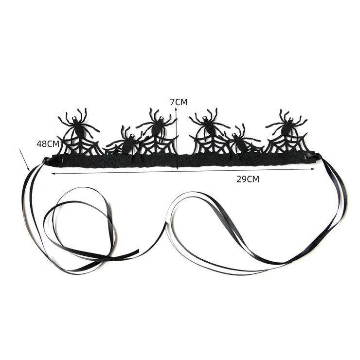 Gothic Spider Hair Crown