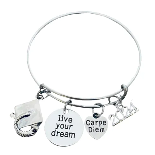 Graduation Bracelet - 2024 Live Your Dreams