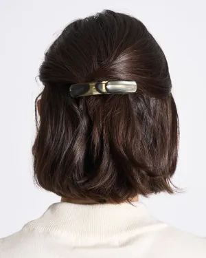 HEIRLOOM BARRETTE MIDNIGHT HORN