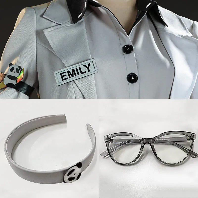 Identity V Doctor Emily Dyer Bamboo Guardian Cosplay Costume