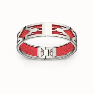 Ikat Bangle - Dragon Red