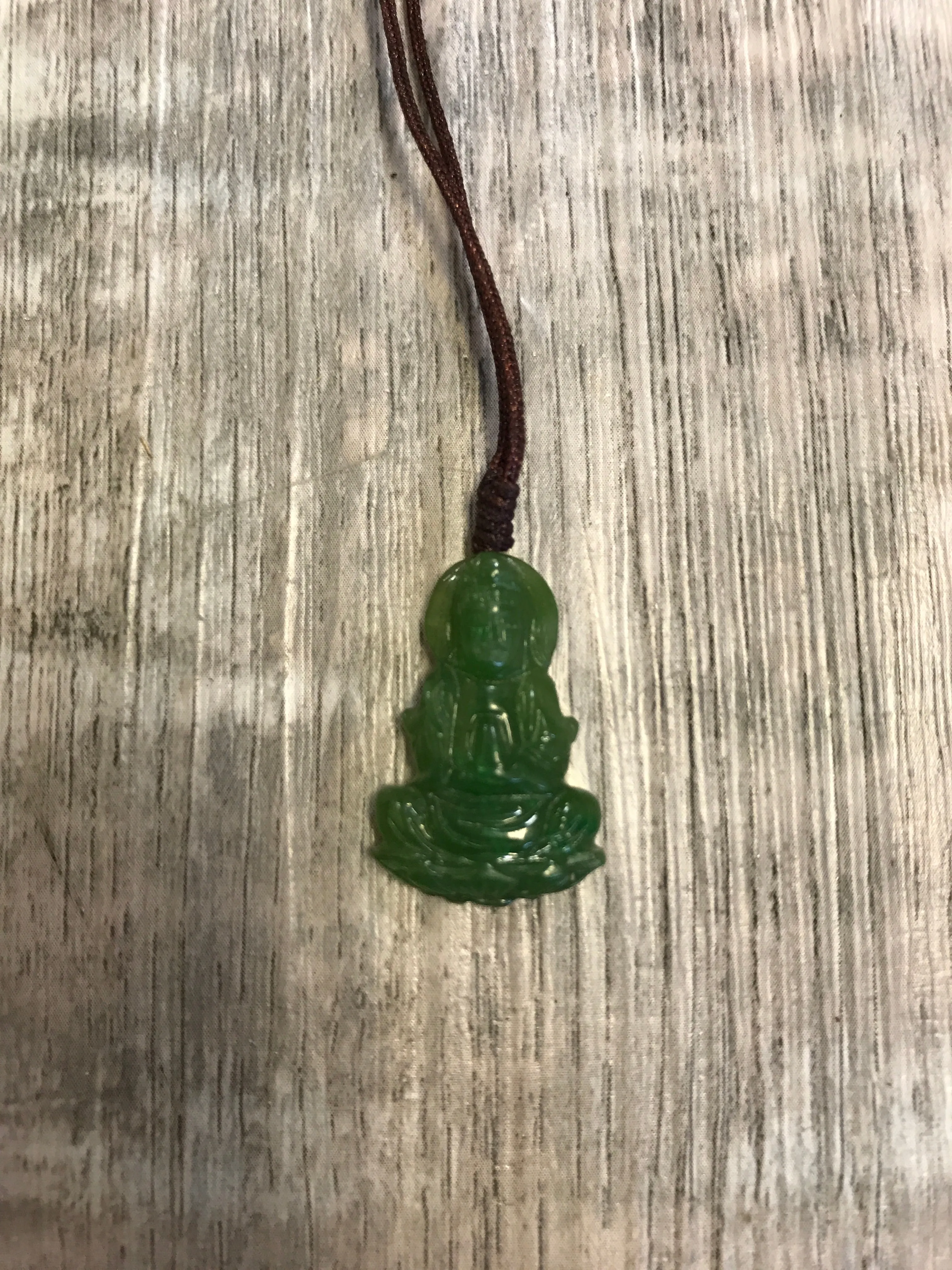 Jade Kuan Yin Buddha Pendants