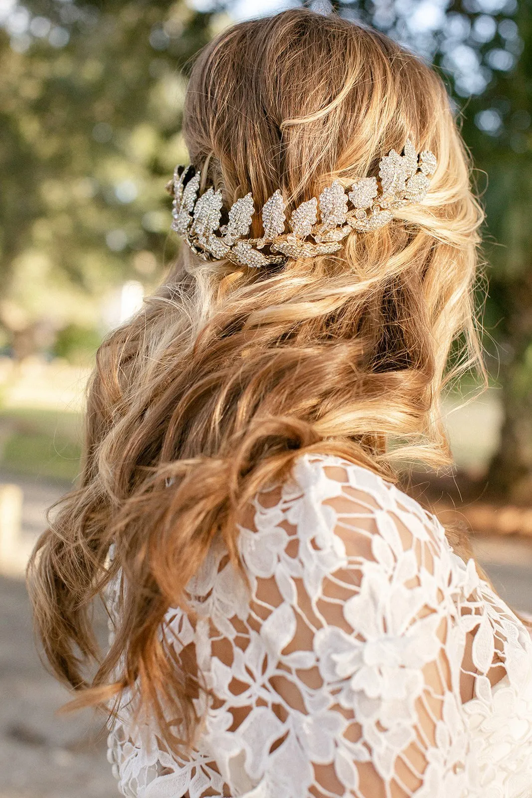 LAUREL Gold Headpiece Tiara