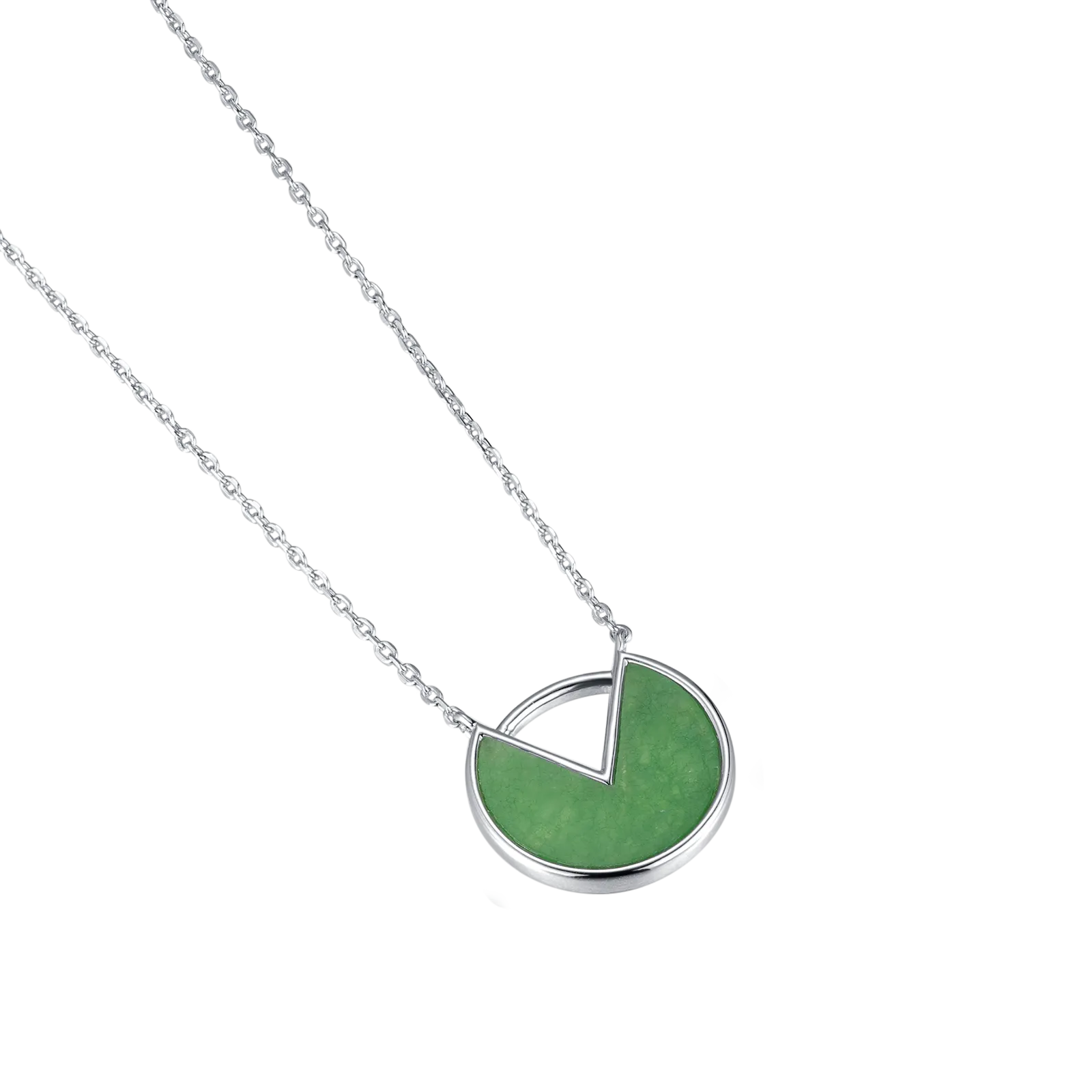 Lotus leaf Jade Necklace