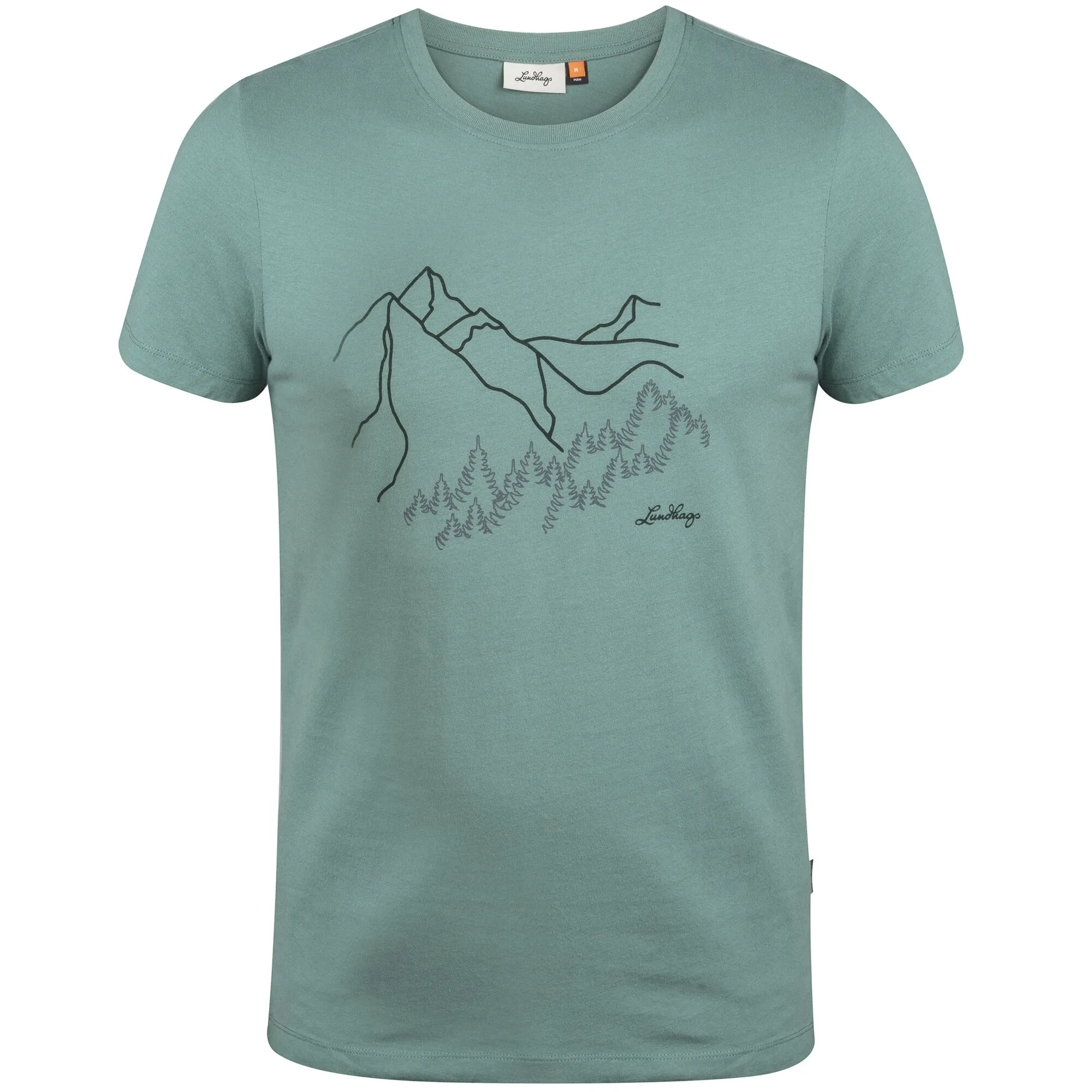 Lundhags Men&#x27;s Mountain Tee Jade | Buy Lundhags Men&#x27;s Mountain Tee Jade here | Outnorth